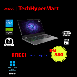 Lenovo LOQ 15IAX9 83GS005TMJ-44-W11P 15.6" Laptop/ Notebook (i5-12450HX, 44GB, 512GB, NV RTX2050, W11P, 144Hz)