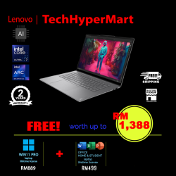 Lenovo Yoga Slim 7 15ILL9 83HM001NMJ-W11P 15.3" Laptop/ Notebook (Ultra 7 258V, 32GB, 1TB, Intel Arc, W11P, Off H&S, Touchscreen, AI Chip)