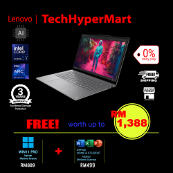 Lenovo Yoga Slim 7 15ILL9 83HM001NMJ-2-W11P-EPP 15.3" Laptop/ Notebook (Ultra 7 258V, 32GB, 2TB, Intel Arc, W11P, Off H&S, Touchscreen, AI Chip)