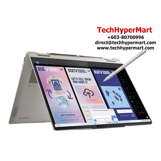 Lenovo Yoga 7 2-in-1 14ILL10 83JQ004YMJ-W11P 14" Laptop/ Notebook (Ultra 5 226V, 16GB, 512GB, Intel Arc, W11P, Off Home 2024 + Off 365 Basic, Touchscreen, AI Chip) Lenovo Yoga 7 2-in-1 14ILL10 83JQ004YMJ-W11P 14" Laptop/ Notebook (Ultra 5 226V, 16GB, 512GB, Intel Arc, W11P, Off Home 2024 + Off 365 Basic, Touchscreen, AI Chip)