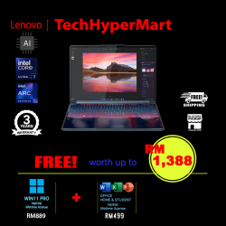 Lenovo Yoga Book 9 14IAH10 83KJ001EMJ-W11P 14" Laptop/ Notebook (Ultra 7 255H, 32GB, 1TB, Intel Arc, W11P, Off Home 2024 + Off 365 Basic, Touchscreen, AI Chip)