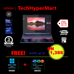 Lenovo Yoga Book 9 14IAH10 83KJ001EMJ-2-W11P-EPP 14" Laptop/ Notebook (Ultra 7 255H, 32GB, 2TB, Intel Arc, W11P, Off Home 2024 + Off 365 Basic, Touchscreen, AI Chip)