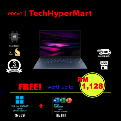Lenovo Yoga Slim 7 14Q8Y11 83QR002JMJ 14" Laptop/ Notebook (Snapdragon X2 Elite X2E-88-100, 32GB, 1TB, Qualcomm Adreno, W11H, Off Home 2024 + Off 365 Basic, Touch, AI)