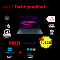 Lenovo Yoga Slim 7 14Q8Y11 83QR002JMJ-2-W11-EPP 14" Laptop/ Notebook (Snapdragon X2 Elite X2E-88-100, 32GB, 2TB, Qualcomm Adreno, W11H, Off Home 2024 + Off 365 Basic, Touch, AI)
