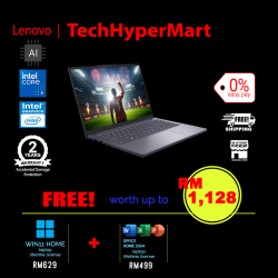 Lenovo IdeaPad Slim 3 14IWC11 83RQ002LMJ-1-W11-EPP 14" Laptop/ Notebook (Core 5 320, 16GB, 1TB, Intel, W11H, Off Home 2024 + Off 365 Basic, AI)