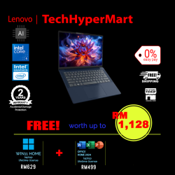 Lenovo IdeaPad Slim 3 14IWC11 83RQ002MMJ-1-W11-EPP 14" Laptop/ Notebook (Core 5 320, 16GB, 1TB, Intel, W11H, Off Home 2024 + Off 365 Basic, AI)