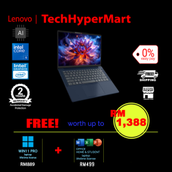 Lenovo IdeaPad Slim 3 14IWC11 83RQ002MMJ-1-W11P-EPP 14" Laptop/ Notebook (Core 5 320, 16GB, 1TB, Intel, W11P, Off Home 2024 + Off 365 Basic, AI)