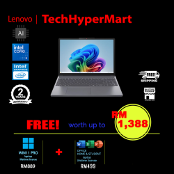 Lenovo IdeaPad Slim 3 15IWC11 83RR00A3MJ-W11P 15.3" Laptop/ Notebook (Core 5 320, 16GB, 512GB, Intel, W11P, Off Home 2024 + Off 365 Basic, AI)