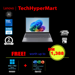 Lenovo IdeaPad Slim 3 15IWC11 83RR00A6MJ-16-W11P 15.3" Laptop/ Notebook (Core 3 304, 16GB, 512GB, Intel, W11P, Off Home 2024 + Off 365 Basic, AI)