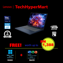 Lenovo IdeaPad Slim 3 14IPH11 83UQ0021MJ-24-W11P 14" Laptop/ Notebook (Ultra 5 322, 24GB, 512GB, Intel, W11P, Off Home 2024 + Off 365 Basic)