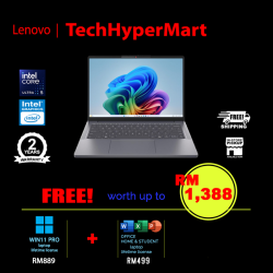 Lenovo IdeaPad Slim 3 14IPH11 83UQ0022MJ-24-W11P 14" Laptop/ Notebook (Ultra 5 322, 24GB, 512GB, Intel, W11P, Off Home 2024 + Off 365 Basic)