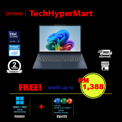 Lenovo IdeaPad Slim 3 15IPH11 83UR005CMJ-24-W11P 15.3" Laptop/ Notebook (Ultra 5 322, 24GB, 512GB, Intel, W11P, Off Home 2024 + Off 365 Basic)