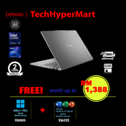 Lenovo IdeaPad Slim 5 14IMH10 83V6001BMJ-W11P 14" Laptop/ Notebook (Ultra 5 135H, 16GB, 512GB, Intel Arc, W11P, Off Home 2024 + Off 365 Basic, AI Chip)
