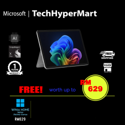 Microsoft Surface Pro 12" Copilot + PC (EP2-27653, Snapdragon X Plus, 16GB, 256GB, Qualcomm Adreno, W11H, AI)