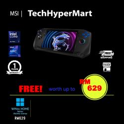 MSI Claw A1M-020SG 7" Handhelds (Ultra 7 155H, 16GB, 1TB, Intel Arc, W11H, Touch)