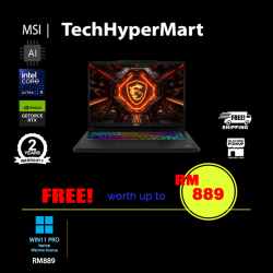 MSI Crosshair 16 Max HX E2WGK-011MY-24-W11P 16" Laptop/ Notebook (Ultra 9 290HX Plus, 24GB, 1TB, NV RTX5070, W11P, 165Hz, AI)
