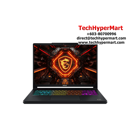 MSI Crosshair A16 HX E8WFK-037MY-1-W11-EPP 16" Laptop/ Notebook (Ryzen 7 8840HX, 16GB, 1TB, NV RTX5060, W11H, 240Hz, AI)