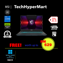 MSI Cyborg 14 A13VF-248MY-1-W11-EPP 14" Laptop/ Notebook (i7-13620H, 16GB, 1TB, NV RTX4060, W11H, AI)