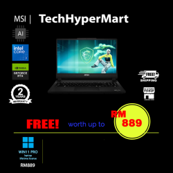 MSI Cyborg 15 Max C2WG-249MY-24-W11P 15.6" Laptop/ Notebook (Core 7 240H, 24GB, 512GB, NV RTX5070, W11P, 144Hz, AI)