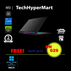 MSI Katana 15 B12VGK-2442MY-24-W11 15.6" Laptop/ Notebook (i7-12650H, 24GB, 1TB, NV RTX4070, W11H, 144Hz, AI)