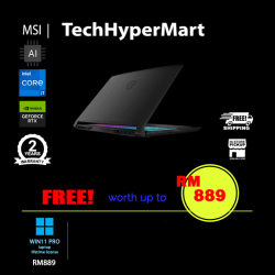 MSI Katana 15 B12VGK-2442MY-24-W11P 15.6" Laptop/ Notebook (i7-12650H, 24GB, 1TB, NV RTX4070, W11P, 144Hz, AI)