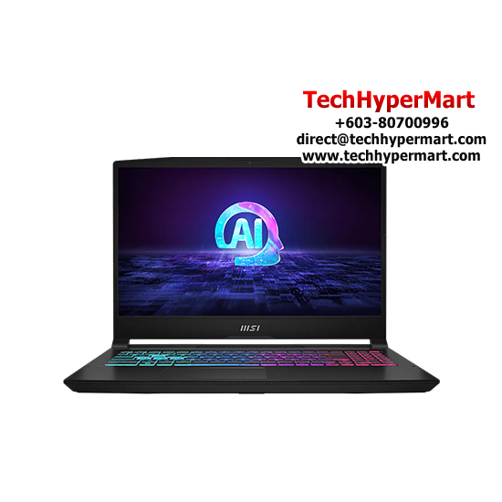 MSI Katana A15 AI B8VF-639MY-24-W11 15.6" Laptop/ Notebook (Ryzen 7 8845HS, 24GB, 1TB, NV RTX4060, W11H, AI)