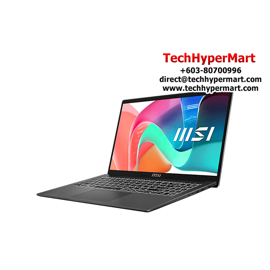 MSI Modern 15 F1MG-1204MY 15.6" Laptop/ Notebook (Core 5 120U, 16GB, 512GB, Intel, W11H, Off Home 2024, AI)