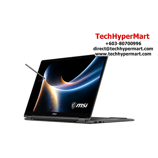 MSI Prestige 14 Flip AI+ D3MTG-236MY 14" Laptop/ Notebook (Ultra 7 355, 32GB, 1TB, Intel, W11H, Off Home 2024, Touch, AI)