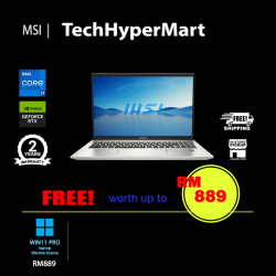MSI Prestige 16 A13UCX-246MY-W11P 16" Laptop/ Notebook (i7-13620H, 16GB, 1TB, NV RTX2050, W11P)
