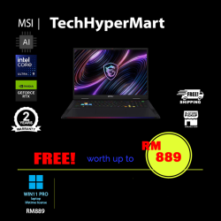 MSI Raider 18 Max HX A2WJ-1086MY-W11P 18" Laptop/ Notebook (Ultra 9 290HX Plus, 32GB, 2TB, NV RTX5090, W11P, AI)