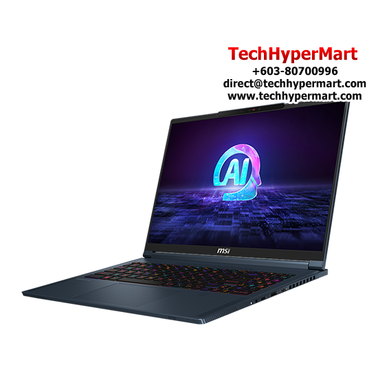 MSI Stealth 16 AI Studio A1VFG-074MY-W11P 16" Laptop/ Notebook (Ultra 7 155H, 32GB, 1TB, NV RTX4060, W11P, 240Hz) MSI Stealth 16 AI Studio A1VFG-074MY-W11P 16" Laptop/ Notebook (Ultra 7 155H, 32GB, 1TB, NV RTX4060, W11P, 240Hz)