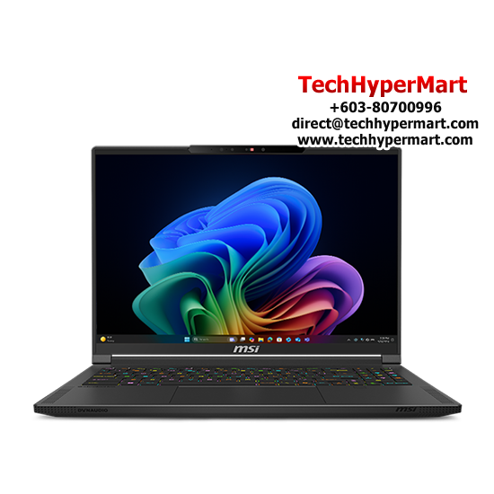 MSI Stealth A16 AI+ A3HVFG-043MY 16" Laptop/ Notebook (Ryzen AI 9 365, 32GB, 1TB, NV RTX4060, W11H, 240Hz, AI Chip) MSI Stealth A16 AI+ A3HVFG-043MY 16" Laptop/ Notebook (Ryzen AI 9 365, 32GB, 1TB, NV RTX4060, W11H, 240Hz, AI Chip)