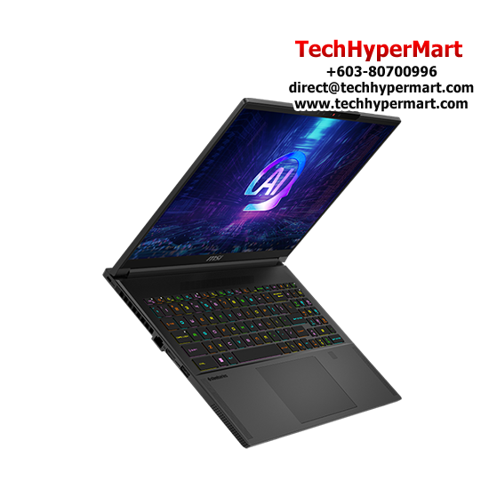 MSI Stealth A16 AI+ A3HVFG-043MY 16" Laptop/ Notebook (Ryzen AI 9 365, 32GB, 1TB, NV RTX4060, W11H, 240Hz, AI Chip) MSI Stealth A16 AI+ A3HVFG-043MY 16" Laptop/ Notebook (Ryzen AI 9 365, 32GB, 1TB, NV RTX4060, W11H, 240Hz, AI Chip)