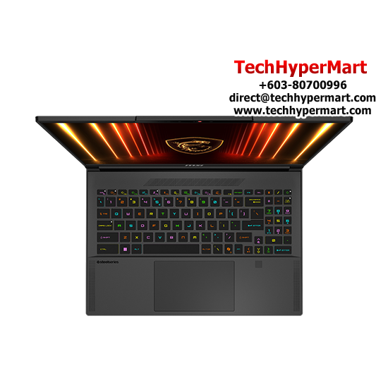 MSI Stealth A16 AI+ A3XWHG-039MY 16" Laptop/ Notebook (Ryzen AI 9 HX 370, 32GB, 2TB, NV RTX5070Ti, W11H, 240Hz, AI Chip)
