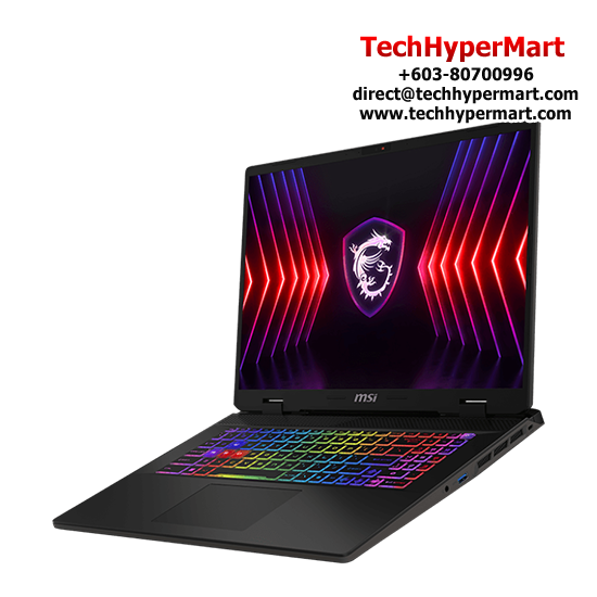 MSI Sword 17 HX B14VFKG-218MY-24-W11 17" Laptop/ Notebook (i7-14650HX, 24GB, 1TB, NV RTX4060, W11H, 240Hz, AI Chip) MSI Sword 17 HX B14VFKG-218MY-24-W11 17" Laptop/ Notebook (i7-14650HX, 24GB, 1TB, NV RTX4060, W11H, 240Hz, AI Chip)