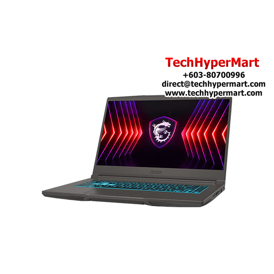 MSI Thin A15 B7VE-657MY-32-1-W11-EPP 15.6" Laptop/ Notebook (Ryzen 7 7735HS, 32GB, 1TB, NV RTX4050, W11H, Off Home 2024, AI)