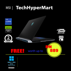 MSI Titan 18 HX A14VHG-030MY-W11P 18" Laptop/ Notebook (i9-14900HX, 64GB, 4TB, NV RTX4080, W11P, 120Hz)