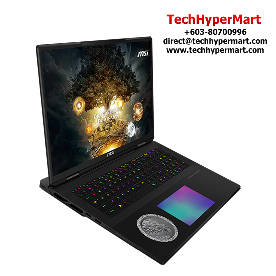 MSI Titan 18 HX Dragon Edition Norse Myth A2XWJG-046MY 18" Laptop/ Notebook (Ultra 9 285HX, 96GB, 6TB, NV RTX5090, W11H, 120Hz, AI Chip) MSI Titan 18 HX Dragon Edition Norse Myth A2XWJG-046MY 18" Laptop/ Notebook (Ultra 9 285HX, 96GB, 6TB, NV RTX5090, W11H, 120Hz, AI Chip)