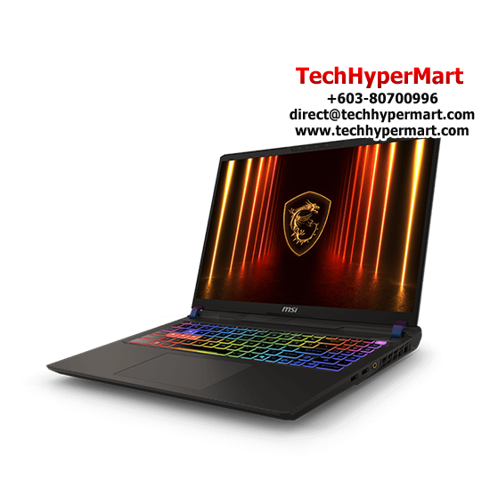 MSI Vector 16 HX AI A2XWHG-066MY 16" Laptop/ Notebook (Ultra 9 275HX, 32GB, 2TB, NV RTX5070Ti, W11H, 240Hz, AI Chip) MSI Vector 16 HX AI A2XWHG-066MY 16" Laptop/ Notebook (Ultra 9 275HX, 32GB, 2TB, NV RTX5070Ti, W11H, 240Hz, AI Chip)