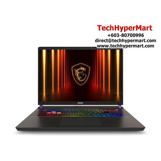 MSI Vector 17 HX AI A2XWJG-074MY 17" Laptop/ Notebook (Ultra 9 275HX, 32GB, 2TB, NV RTX5090, W11H, 240Hz, AI Chip)
