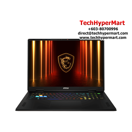 MSI Vector 18 HX AI A2XWJG-838MY 18" Laptop/ Notebook (Ultra 9 275HX, 32GB, 2TB, NV RTX5090, W11H, 240Hz, AI Chip)