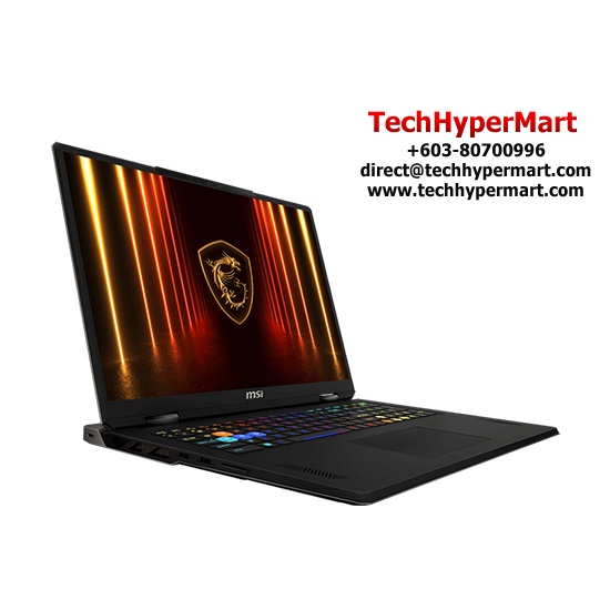 MSI Vector 18 HX AI A2XWJG-838MY 18" Laptop/ Notebook (Ultra 9 275HX, 32GB, 2TB, NV RTX5090, W11H, 240Hz, AI Chip)