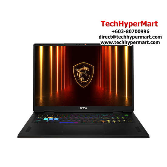 MSI Vector A18 HX A9WHG-097MY 18" Laptop/ Notebook (Ryzen 9 9955HX, 32GB, 2TB, NV RTX5070Ti, W11H, 240Hz, AI Chip) MSI Vector A18 HX A9WHG-097MY 18" Laptop/ Notebook (Ryzen 9 9955HX, 32GB, 2TB, NV RTX5070Ti, W11H, 240Hz, AI Chip)