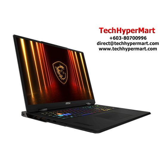 MSI Vector A18 HX A9WHG-097MY 18" Laptop/ Notebook (Ryzen 9 9955HX, 32GB, 2TB, NV RTX5070Ti, W11H, 240Hz, AI Chip) MSI Vector A18 HX A9WHG-097MY 18" Laptop/ Notebook (Ryzen 9 9955HX, 32GB, 2TB, NV RTX5070Ti, W11H, 240Hz, AI Chip)