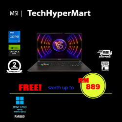 MSI Vector GP68HX 13VG-228MY-W11P 16" Laptop/ Notebook (i7-13700HX, 16GB, 1TB, NV RTX4070, W11P, 240Hz, Off H&S)