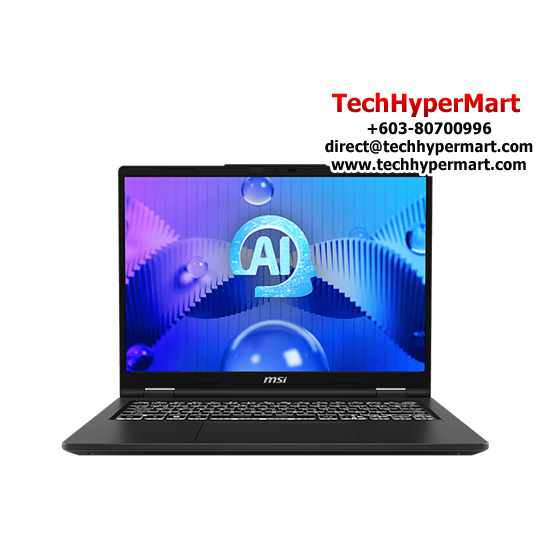 MSI Venture 14 AI A1MG-027MY-24-W11 14" Laptop/ Notebook (Ultra 5 125H, 24GB, 512GB, Intel Arc, W11H, Off Home 2024, AI Chip)