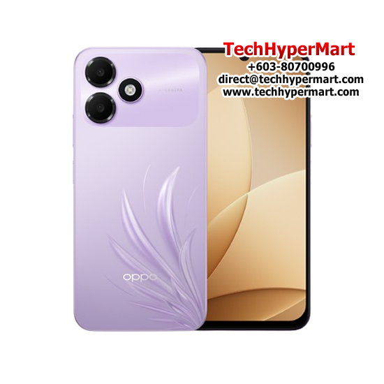 Oppo A6c 6.75" Smartphone (UNISOC T7250, Octa-core, 4GB RAM, 128GB ROM, 13MP Rear, 5MP Front Camera)
