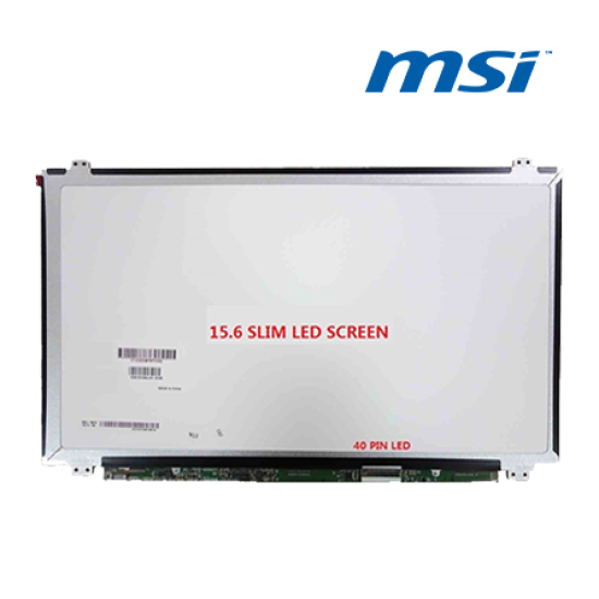 15.6" Slim LCD / LED (40 Pin) Compatible For MSI GP60 2PE-026MY 15.6" Slim LCD / LED (40 Pin) Compatible For MSI GP60 2PE-026MY