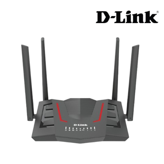 D-Link DWR-M955X 4G Router (LTE AX1500, 2 x 5dBi External Antenna, 300 Mbps)
