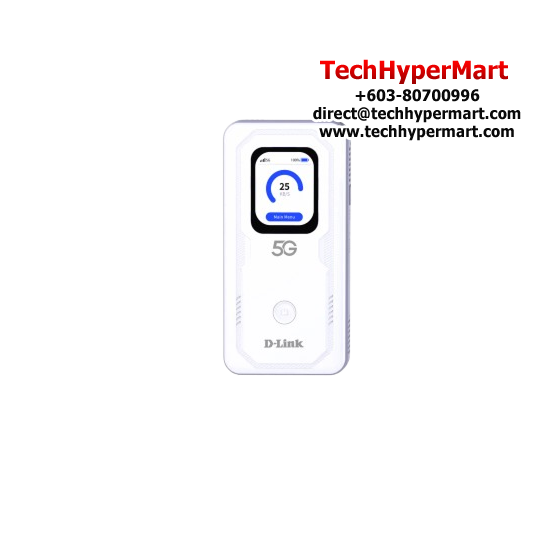 D-Link DWR-U2100 5G Portable Router (1 x 10/100 Fast Ethernet, 2 x SMA Antenna, 600 Mbps)